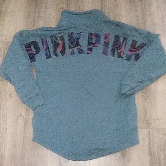 PINK Victoria's Secret Tops - 🆚 PINK half zip sweatshirt